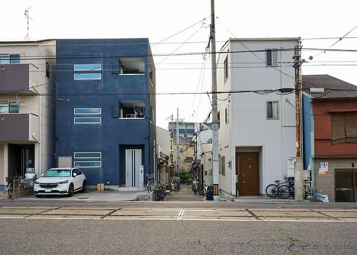 Meek House 难波6分钟车程&最近电车站1分钟&奈良京都一小时&大型超市旁&安静生活区