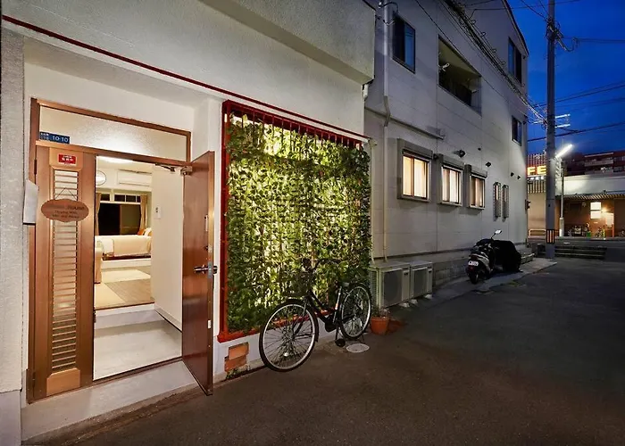 Meek House 难波6分钟车程&最近电车站1分钟&奈良京都一小时&大型超市旁&安静生活区